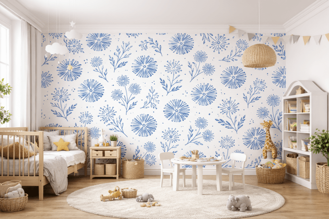Azure Floral Echo