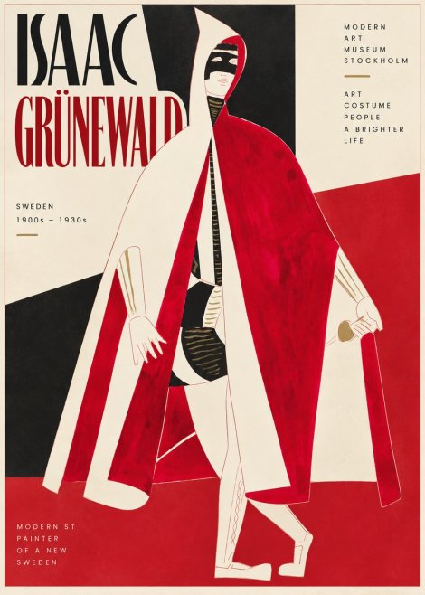 Isaac Grünewald Costume Design I No5 - Plakat