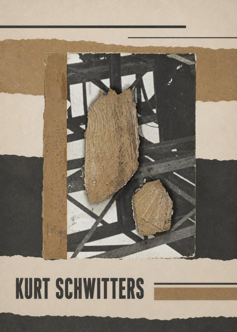Kurt Schwitters Merz Collage with Found Objects No3 - Plakat