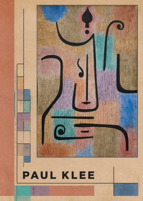 Paul Klee Mask of the Heart No2 - Plakat