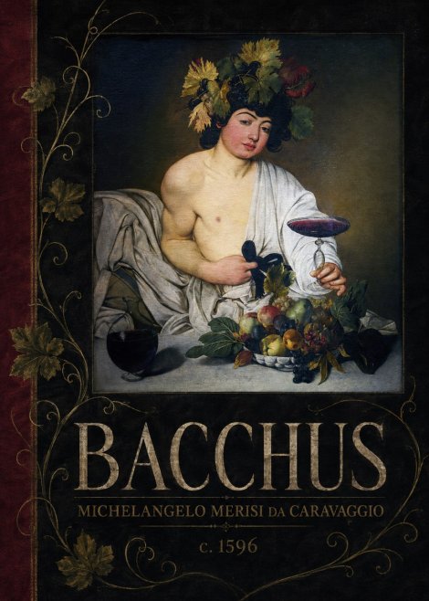 Michelangelo Merisi da Caravaggio Bacchus I No2 - Plakat
