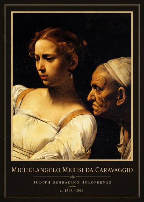 Michelangelo Merisi da Caravaggio Judith Beheading Holofernes I No1 - Plakat