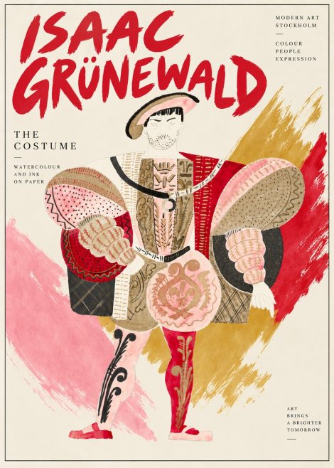 Isaac Grünewald The Costume I No5 - Plakat