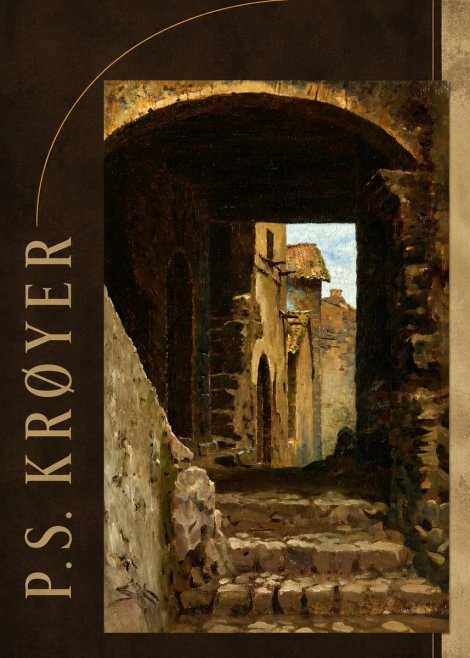 P.S. Krøyer Archway in an Italian Street No2 - Plakat
