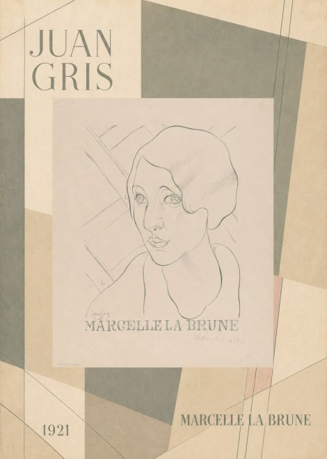 Juan Gris Marcelle La Brune I No2 - Plakat