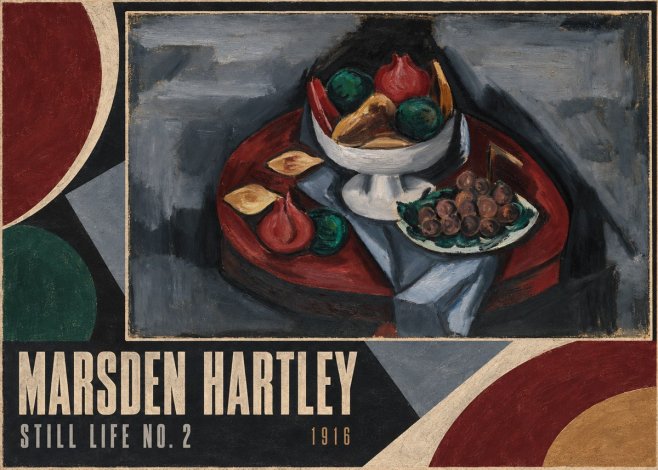 Marsden Hartley Still Life No. 2 No4 - Plakat