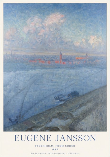 Eugène Jansson Stockholm. from Söder No1 - Plakat