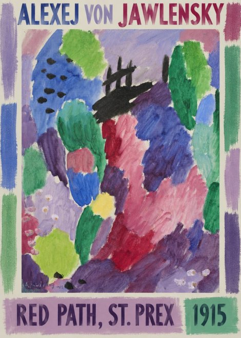 Alexej von Jawlensky Red Path, St. Prex I No1 - Plakat
