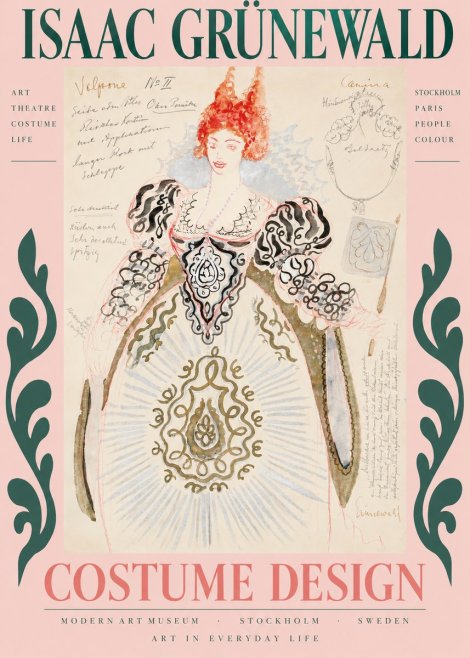 Isaac Grünewald Volpone No Ii No3 - Plakat