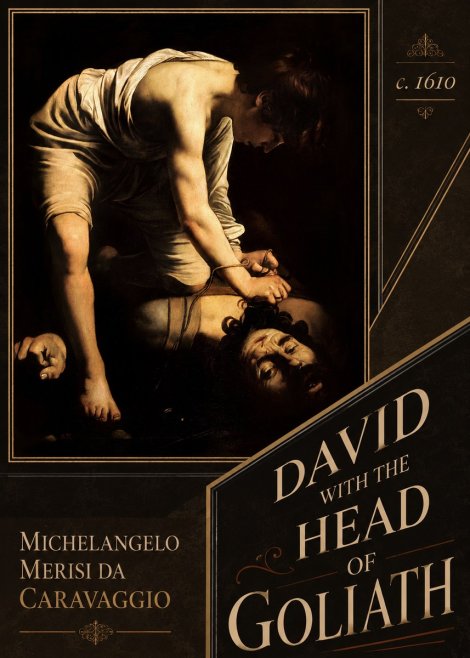 Michelangelo Merisi da Caravaggio David with the Head of Goliath I No6 - Plakat