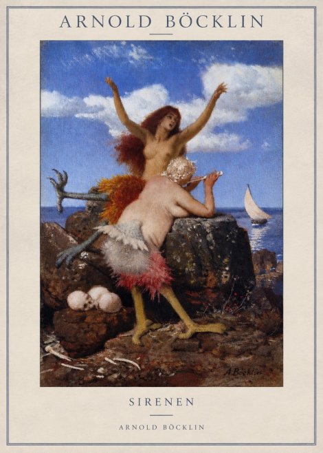 Arnold Böcklin Sirenen No3 - Plakat