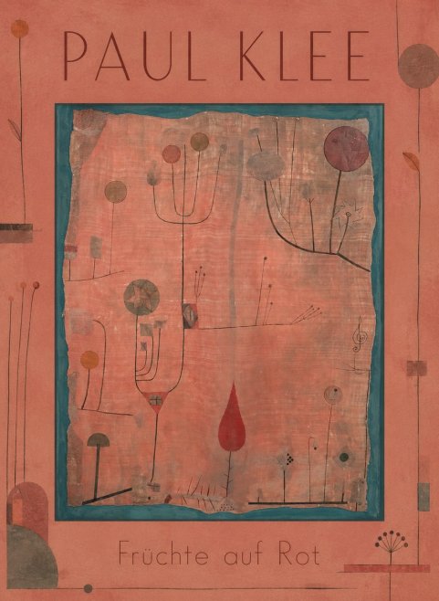 Paul Klee Früchte Auf Rot No1 - Plakat