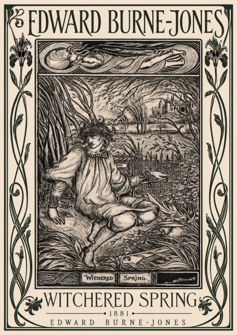 Edward Burne-Jones Withered Spring No5 - Plakat