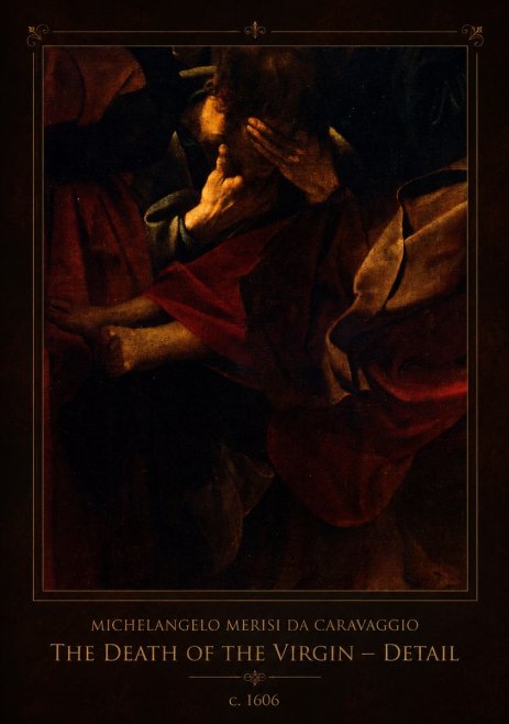 Michelangelo Merisi da Caravaggio The Death of the Virgin – Detail No1 - Plakat