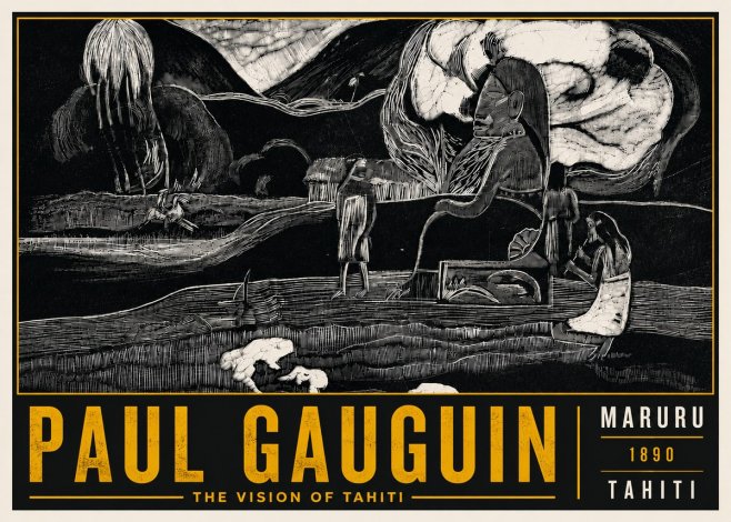 Paul Gauguin Maruru No6 - Plakat