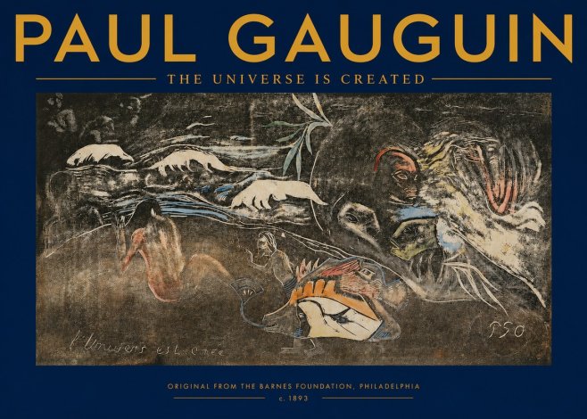 Paul Gauguin The Universe Is Created II No2 - Plakat