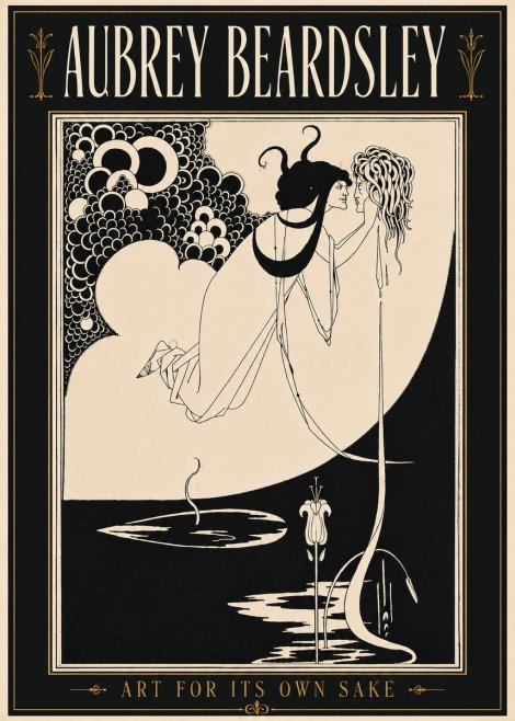 Aubrey Beardsley Art for Its Own Sake No5 - Plakat