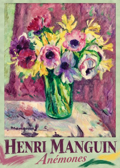 Henri Manguin Anémones No5 - Plakat