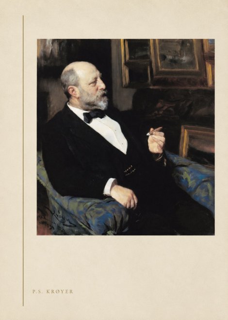 P.S. Krøyer Self-portrait I No2 - Plakat