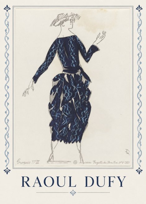 Raoul Dufy Croquis N°iii No1 - Plakat