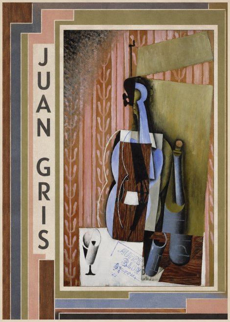 Juan Gris Still Life with Mandolin No2 - Plakat