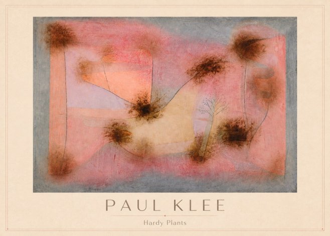 Paul Klee Hardy Plants I No3 - Plakat