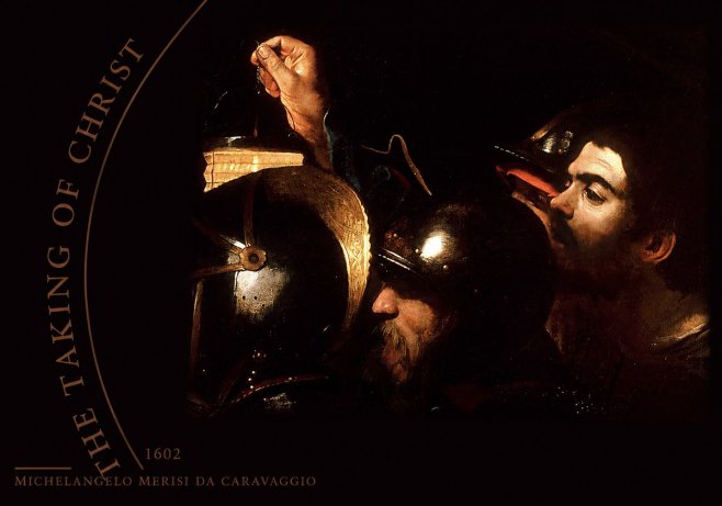 Michelangelo Merisi da Caravaggio The Taking of Christ I No6 - Plakat