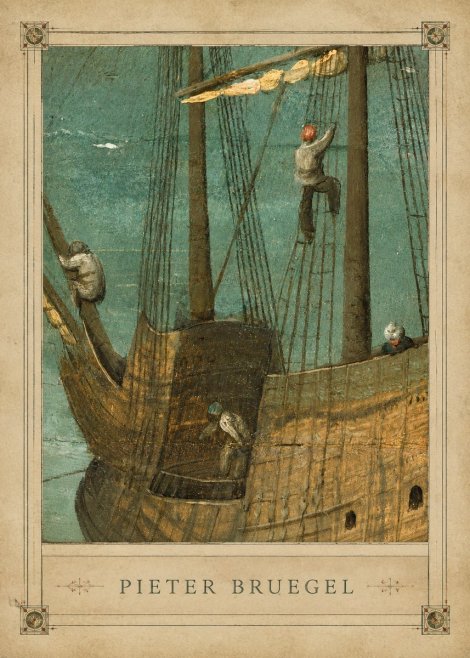 Pieter Bruegel The Ship No2 - Plakat