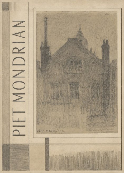 Piet Mondrian House Study No2 - Plakat