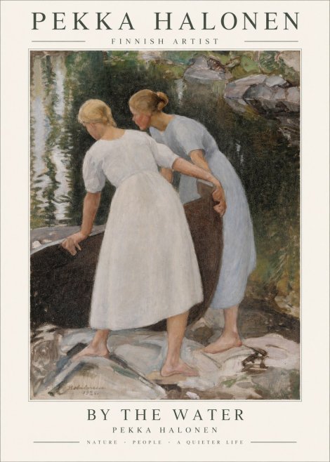 Pekka Halonen By the Water No1 - Plakat