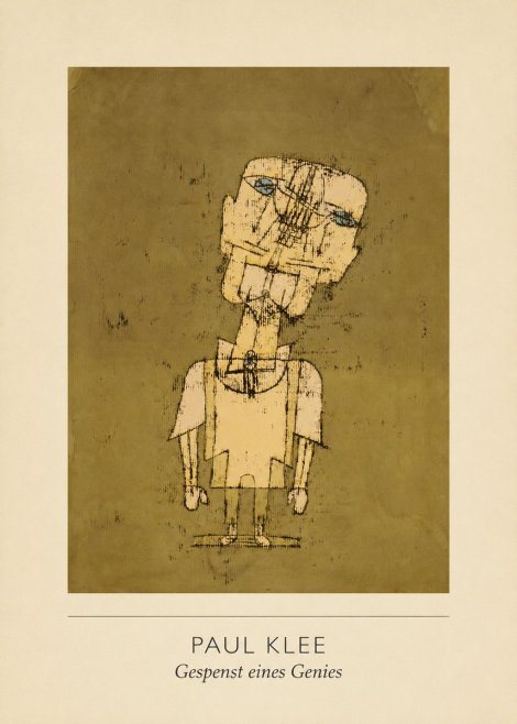 Paul Klee Gespenst Eines Genies No4 - Plakat