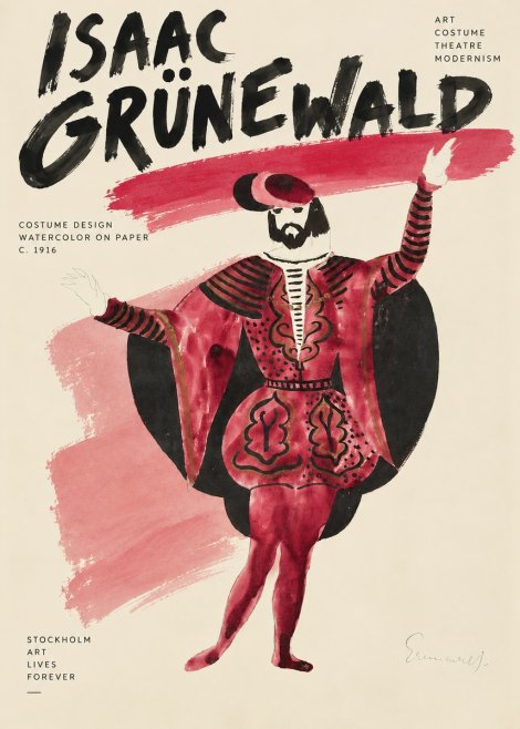 Isaac Grünewald Costume Design II No3 - Plakat