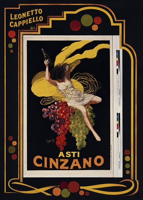 Leonetto Cappiello Asti Cinzano I No5 - Plakat