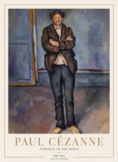 Paul Cézanne Portrait of the Artist II No1 - Plakat