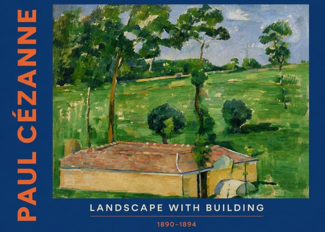 Paul Cézanne Landscape with Building No4 - Plakat