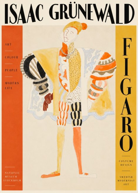 Isaac Grünewald Figaro I No4 - Plakat