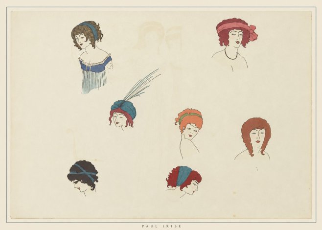 Paul Iribe Les Robes De Paul Poiret No4 - Plakat