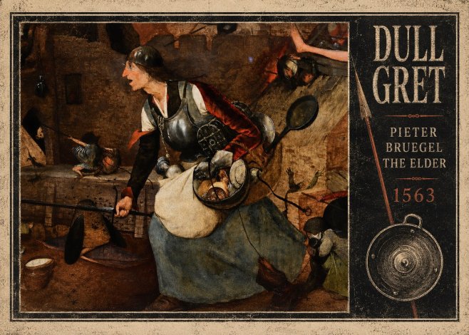Pieter Bruegel Dull Gret II No4 - Plakat