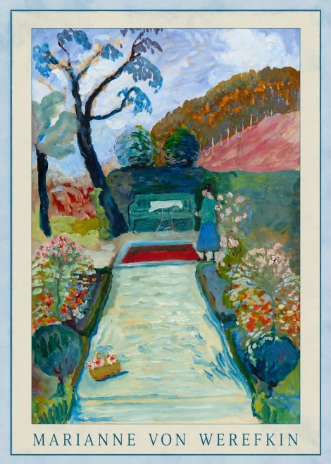 Marianne von Werefkin Summer Garden No1 - Plakat