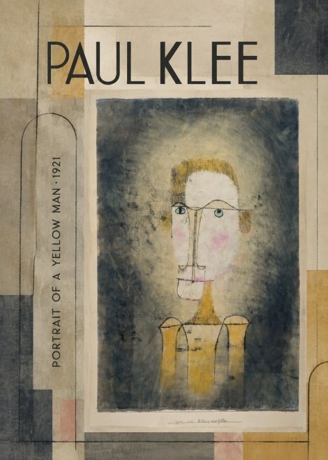 Paul Klee Portrait of a Yellow Man No3 - Plakat