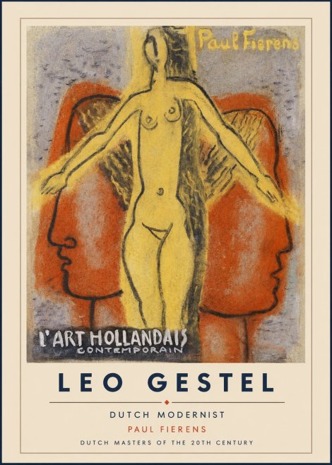 Leo Gestel L'art Hollandais Contemporain I No2 - Plakat