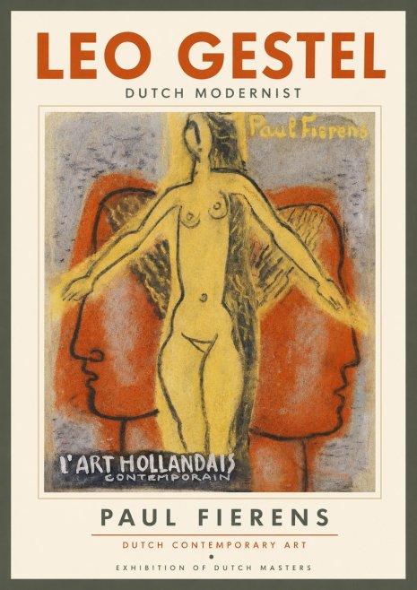 Leo Gestel L'art Hollandais Contemporain I No3 - Plakat