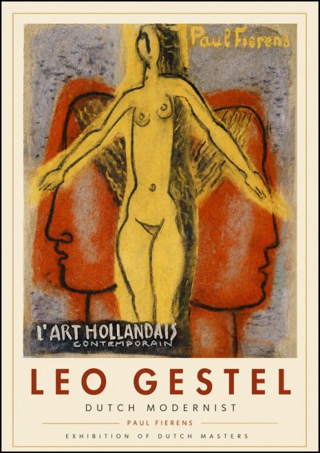 Leo Gestel L'art Hollandais Contemporain I No4 - Plakat
