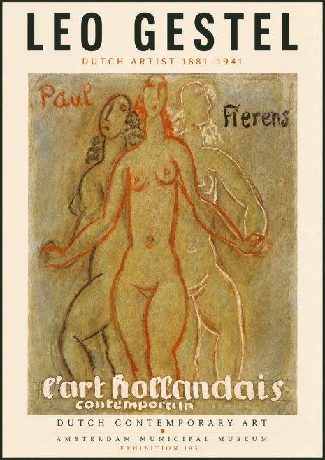 Leo Gestel L'art Hollandais Contemporain II No6 - Plakat