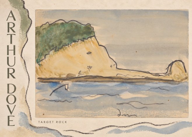 Arthur Dove Target Rock No3 - Plakat