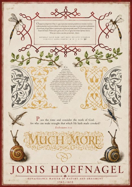 Joris Hoefnagel Memento Mori No6 - Plakat
