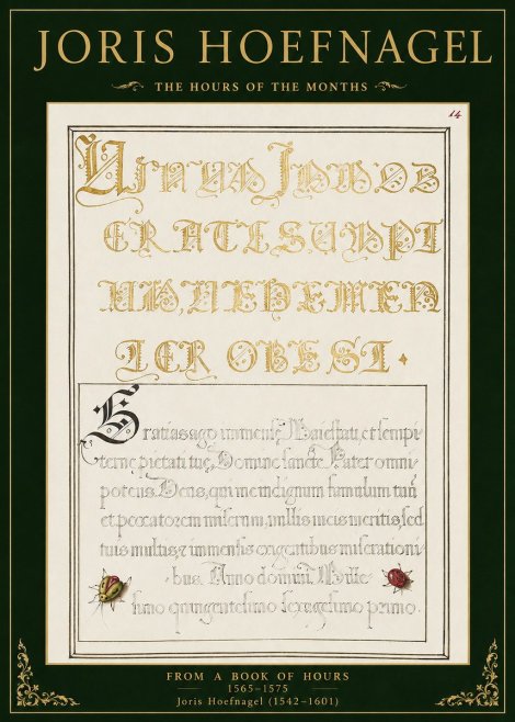 Joris Hoefnagel Gratias Tibi Agimus No2 - Plakat