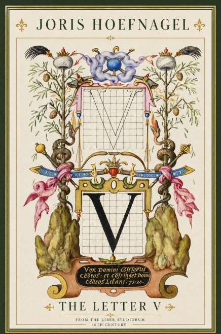 Joris Hoefnagel The Letter V No2 - Plakat