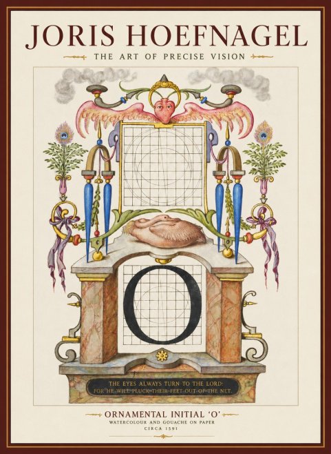 Joris Hoefnagel Ornamental Initial 'O' No1 - Plakat