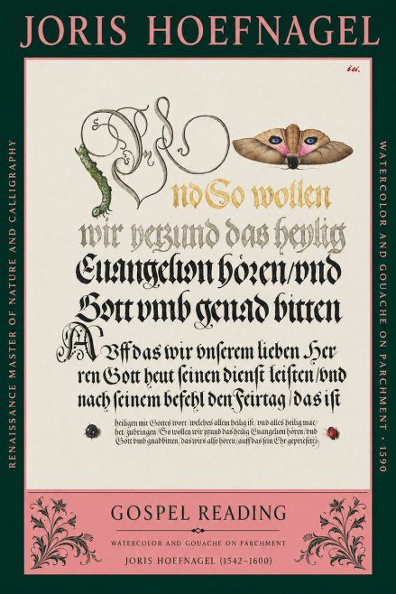 Joris Hoefnagel Gospel Reading No2 - Plakat